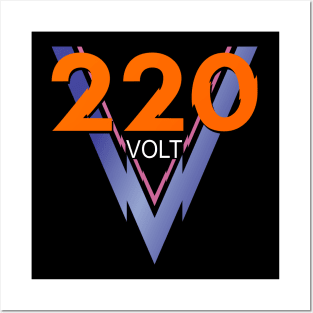 220 Volt Posters and Art